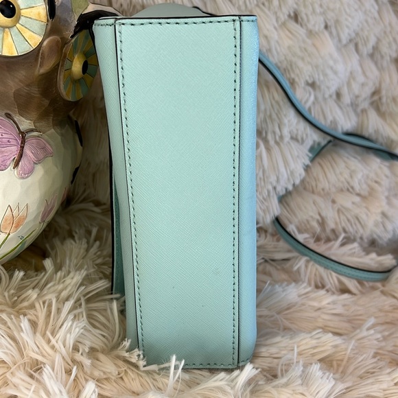 Kate Spade Light (Tiffany) Blue Cedar Street Magnolia Crossbody - Picture 6 of 13